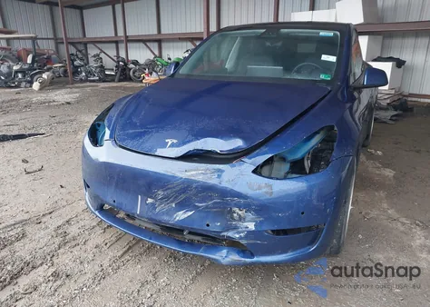 2021 Tesla Model Y Long Range Dual Motor All-Wheel Drive from USA, damaged, VIN 5YJYGAEE4MF196847